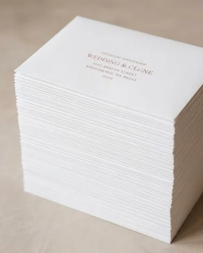 Wedding Envelope Printing example 2