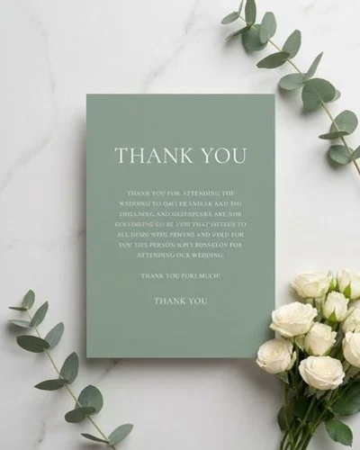Save the Dates, Thank You Cards & More example 2